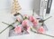 15 Pcs Artificial Carnation Flowers – Pink Silk Stems for Home Decor, Wedding, Bridal Bouquets, Anniversary, Birthday & Floral Arrangements